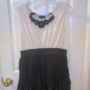 Black and White Polka Dot Dress